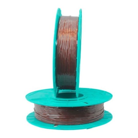 Ben Clements And Sons. Tach-It Non-Metallic Twist Tie Material, 2000'L x 5/32inW, Brown 17-2000 -BROWN